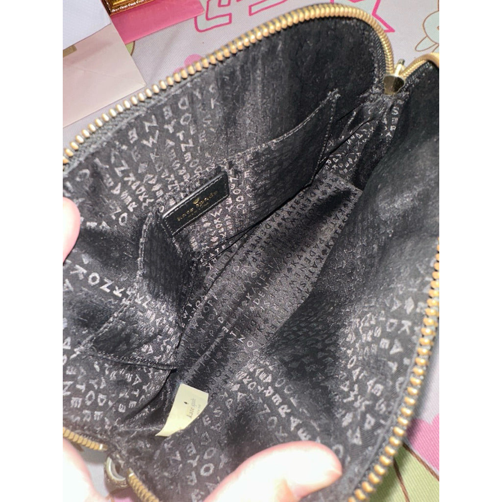 ORIG Preloved KS Mini Carli Grove Street Dome Black Bag