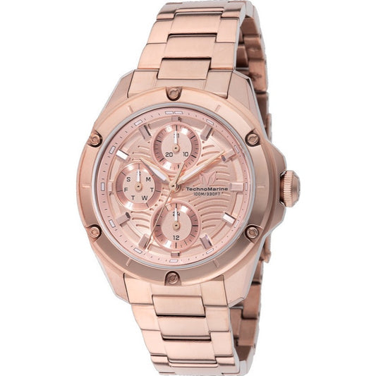ORIG & IMPORTED Technomarine OCEANICO 36mm TM-325011 Rose Gold Lady's Watch