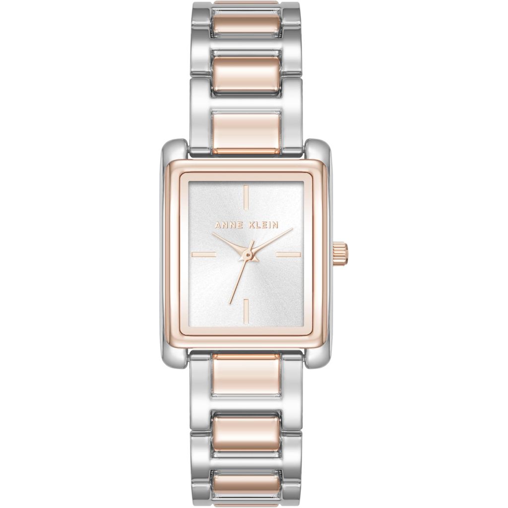 ORIG & IMPORTED Anne Klein Women's Watch Two Tone Rose Gold/Silver AK-5191WTTT
