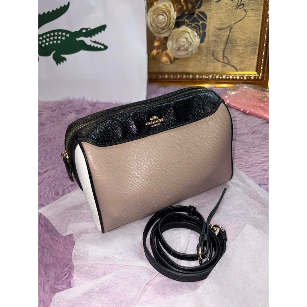 ORIG Preloved CCH Bennett Crossbody Small Taupe Bag