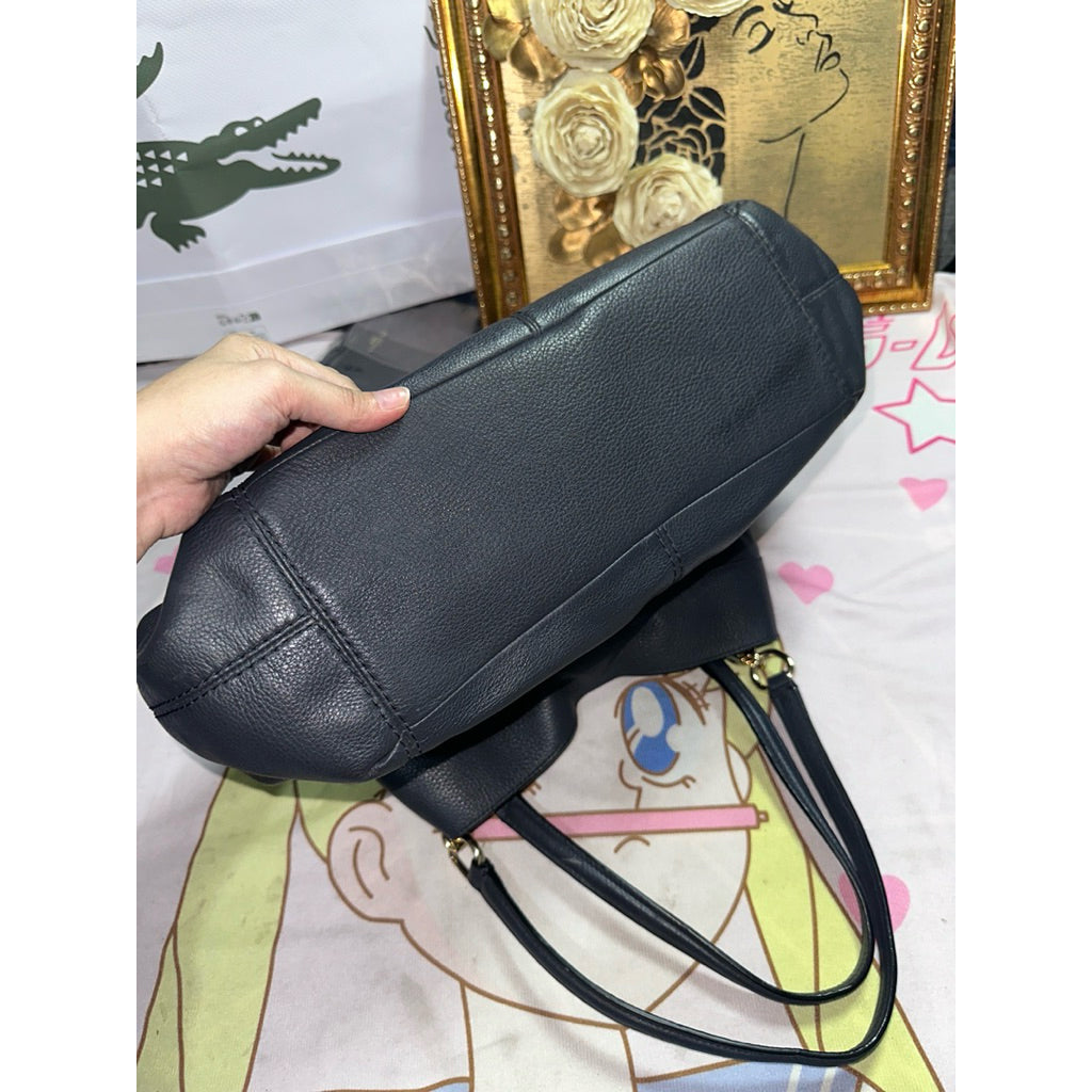 ORIG Preloved CCH Lexy Large Navy Blue Shoulder Bag