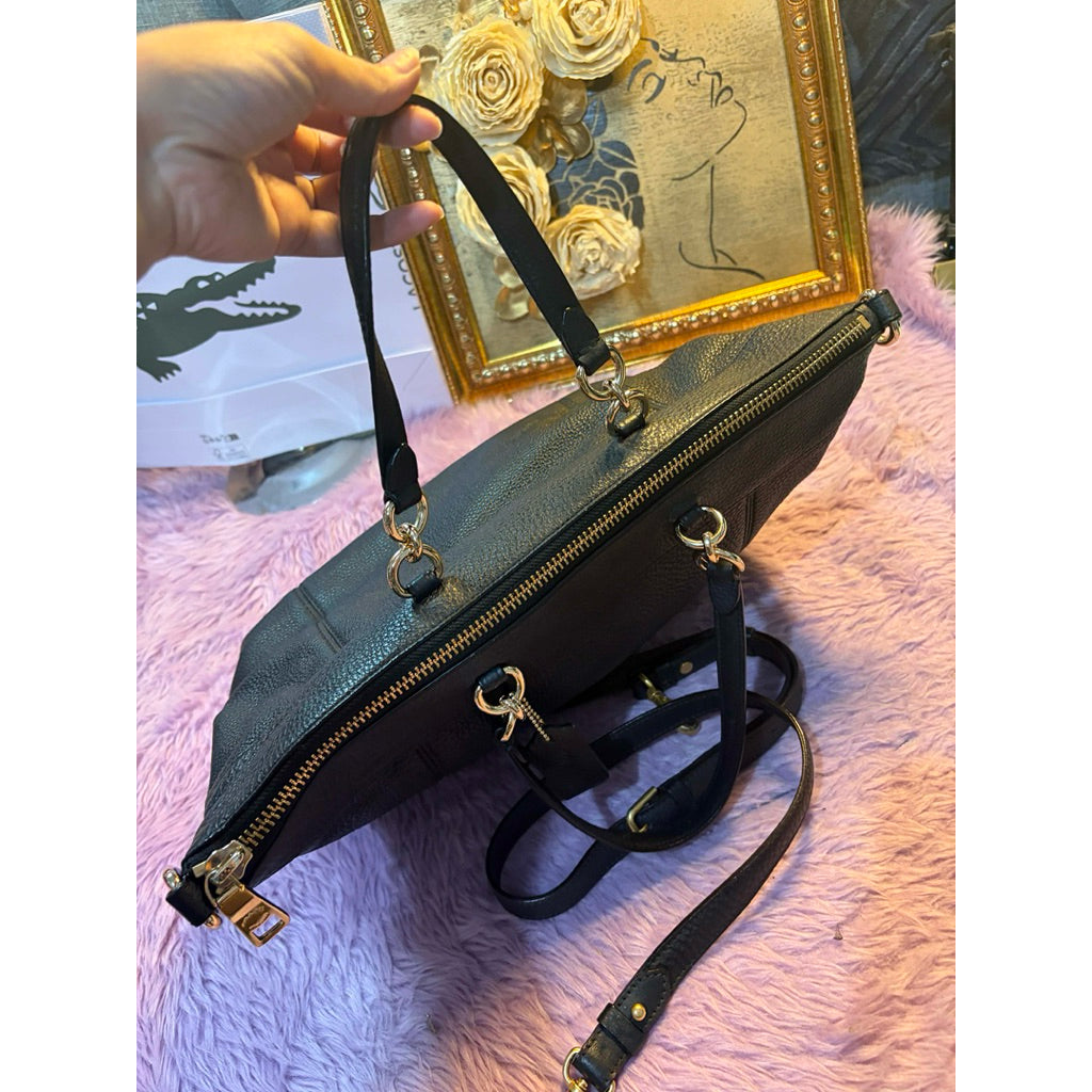ORIG Preloved RARE CCH Lenox Satchel Black Bag