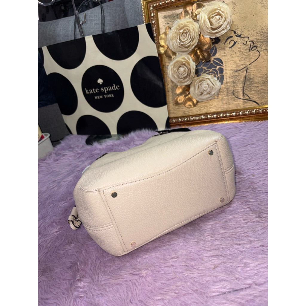 ORIG & IMPORTED KS Dumpling Small Satchel Bag Beige(Light Sand)