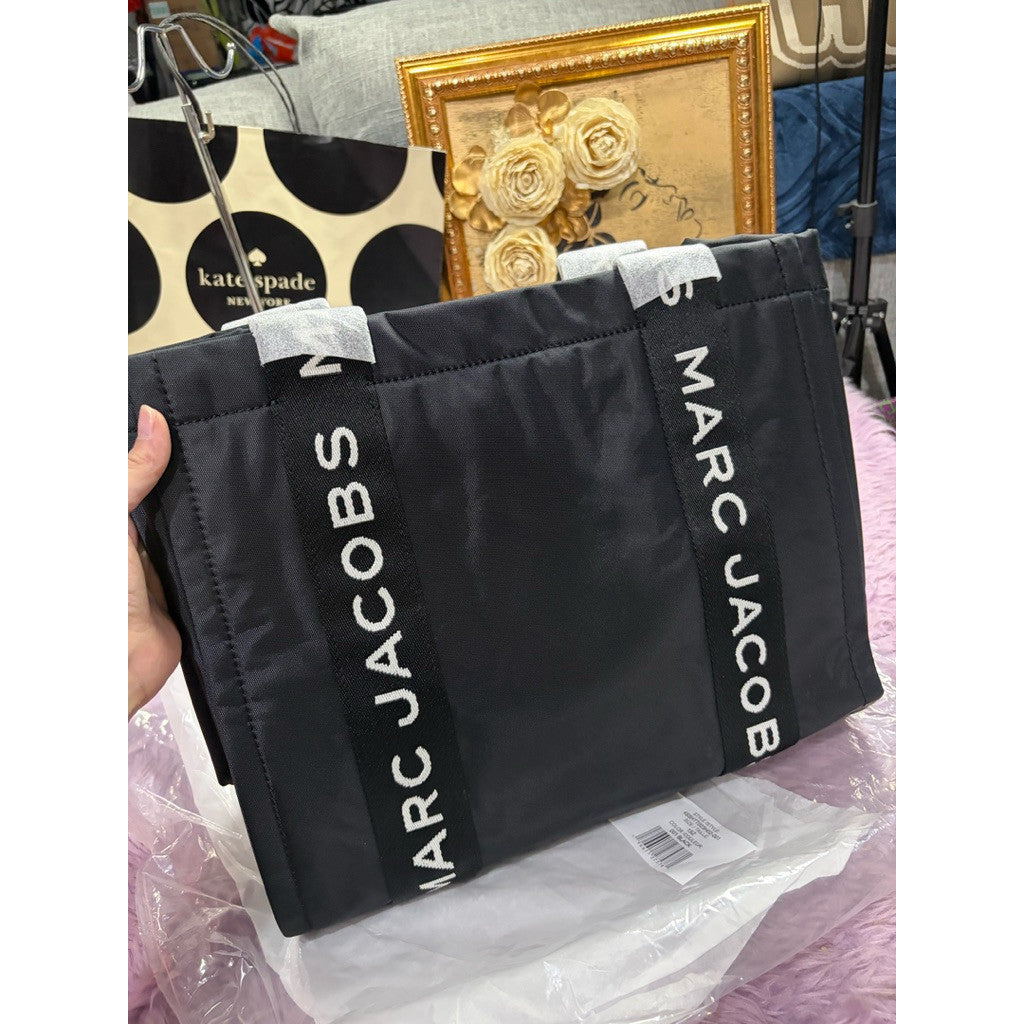 ORIG & IMPORTED MJ Large Nylon Tote Black Baby Laptop Travel Bag