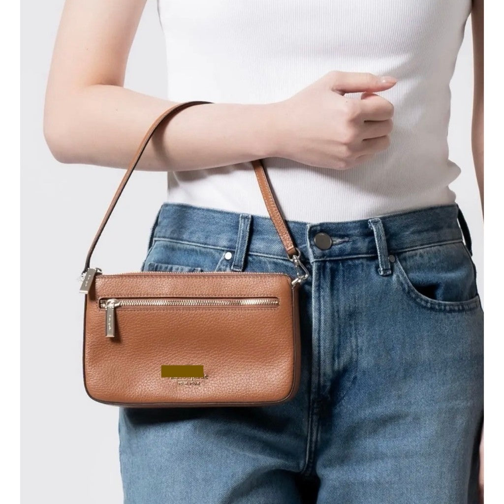 ORIG KSNY Leila Small Slim Shoulder Bag Convertible Wristlet