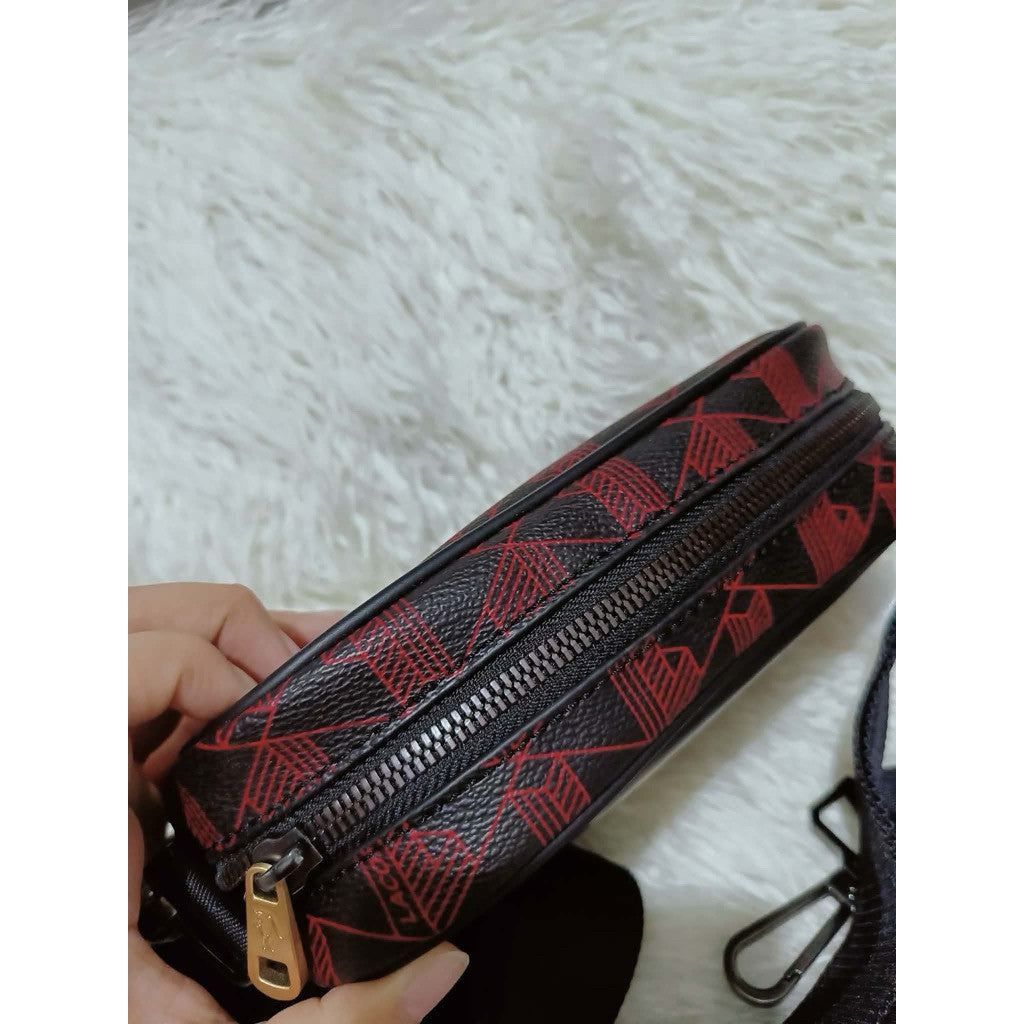 ORIG & IMPORTED LCT Small The Blend Reporter Men's Bag Red