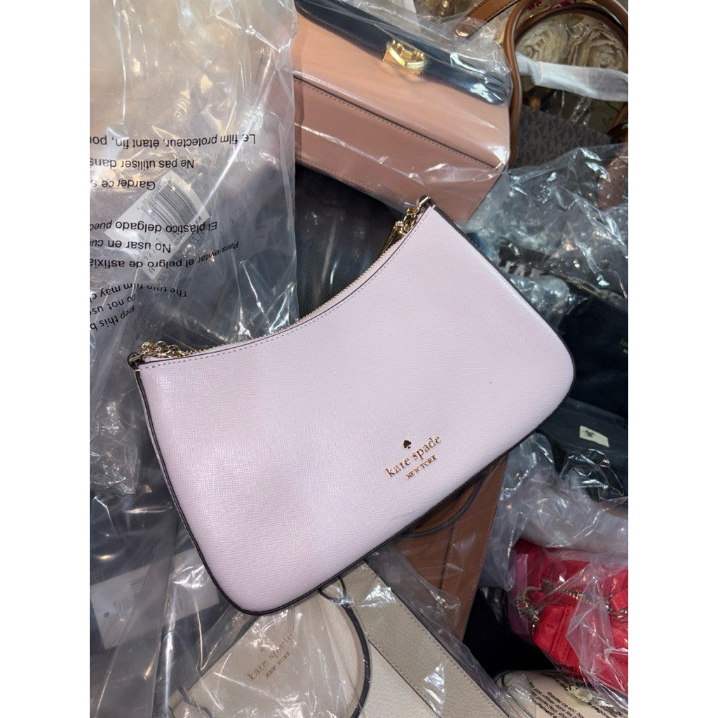 ORIG & IMPORTED KS Madison Convertible Crossbody Chain Shoulder Lilac/Lavender Bag