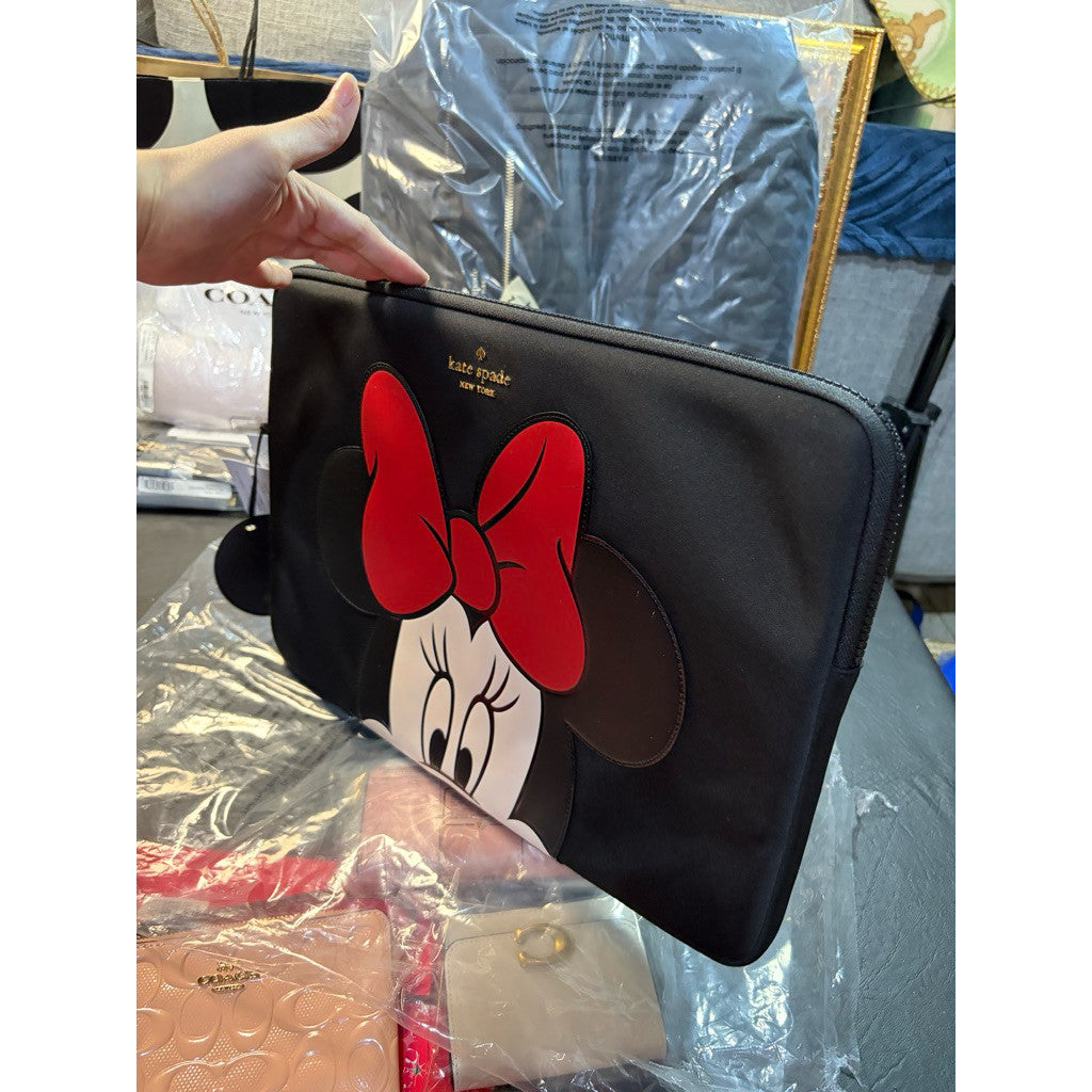 ORIG & IMPORTED KS Disney Minnie Universal Laptop Sleeve Black