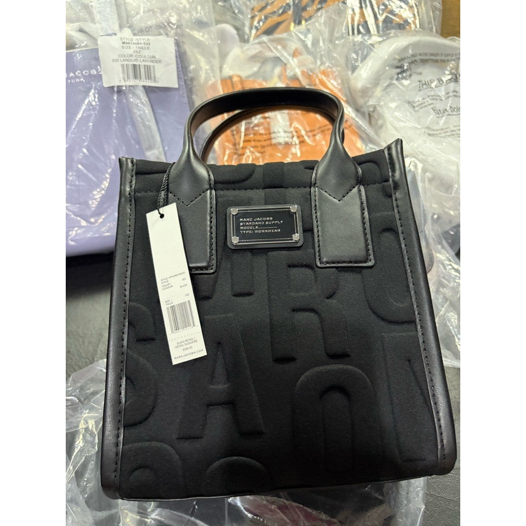 ORIG & IMPORTED MJ Standard Supply Neoprene Mini Tote Nylon Black Bag