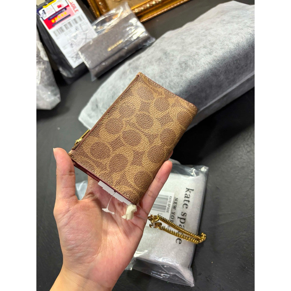 ORIG & IMPORTED CCH Retail C0847 Zip bifold Small wristlet wallet