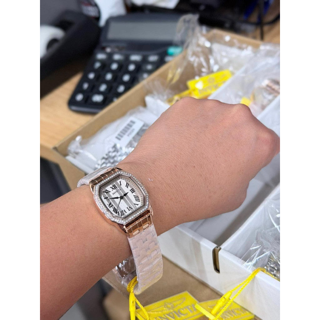 ORIG & IMPORTED Invicta Wildflower Small Women 27mm Watch Gold / Rose Gold