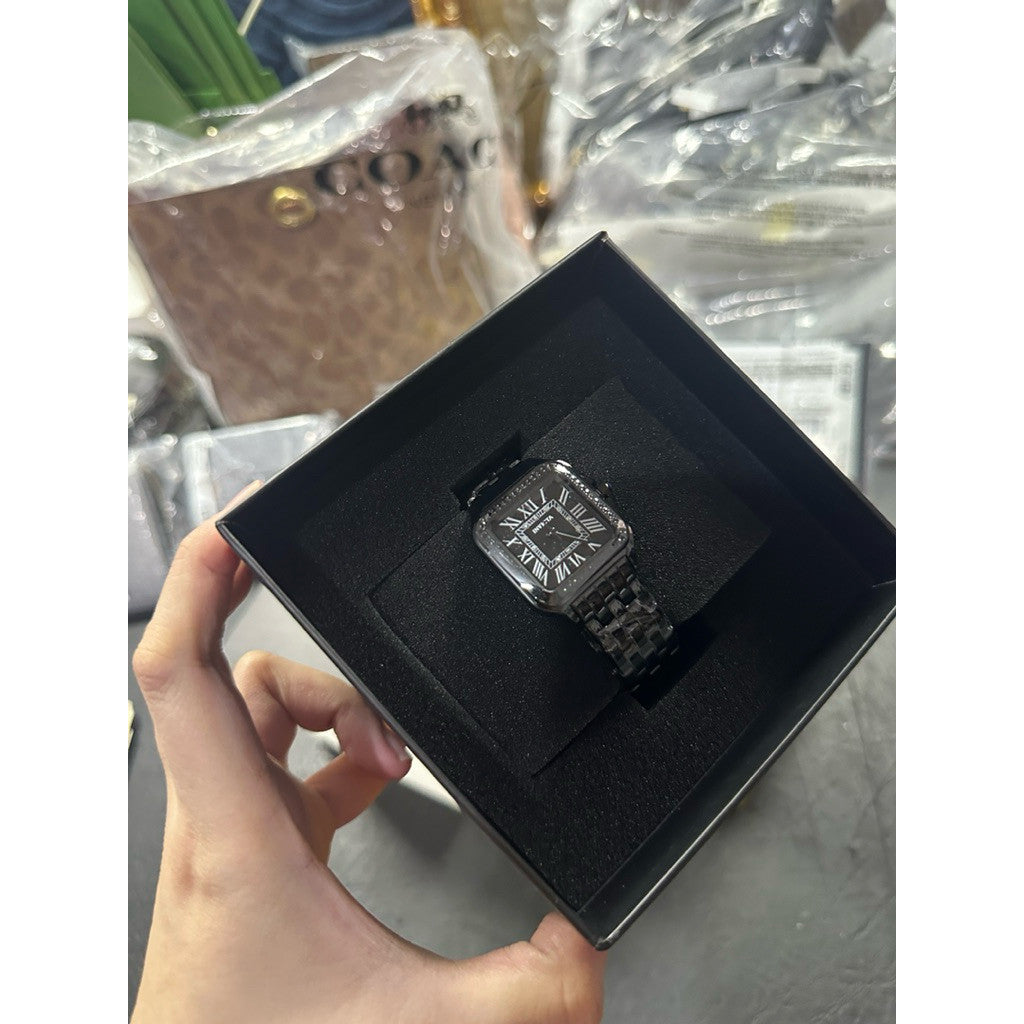 ORIG & IMPORTED Invicta Angel 50581 28mm Women's Square Watch Black