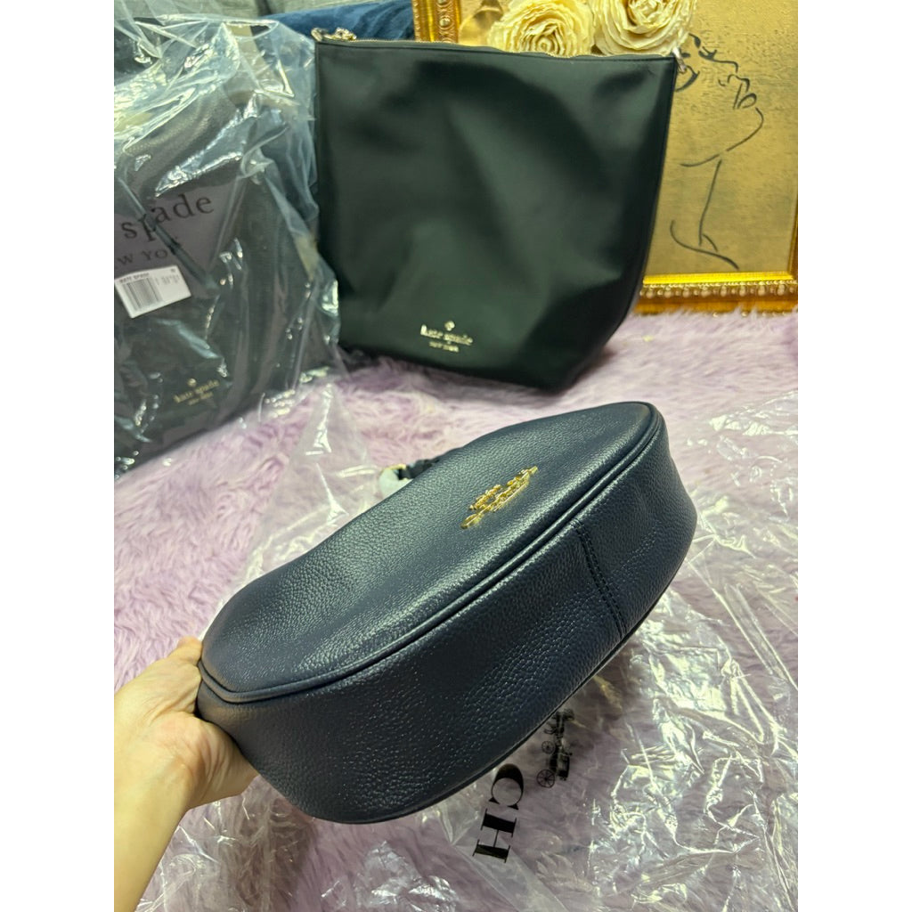 ORIG & IMPORTED RARE CCH Bailey Hobo Blue Shoulder Bag