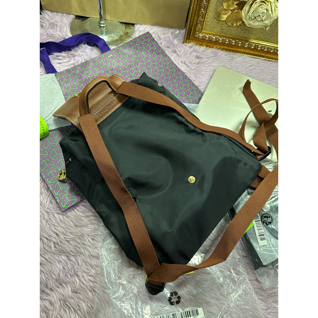 ORIG & IMPORTED Longchamp LC Le Pliage Medium Backpack Nylon Bag