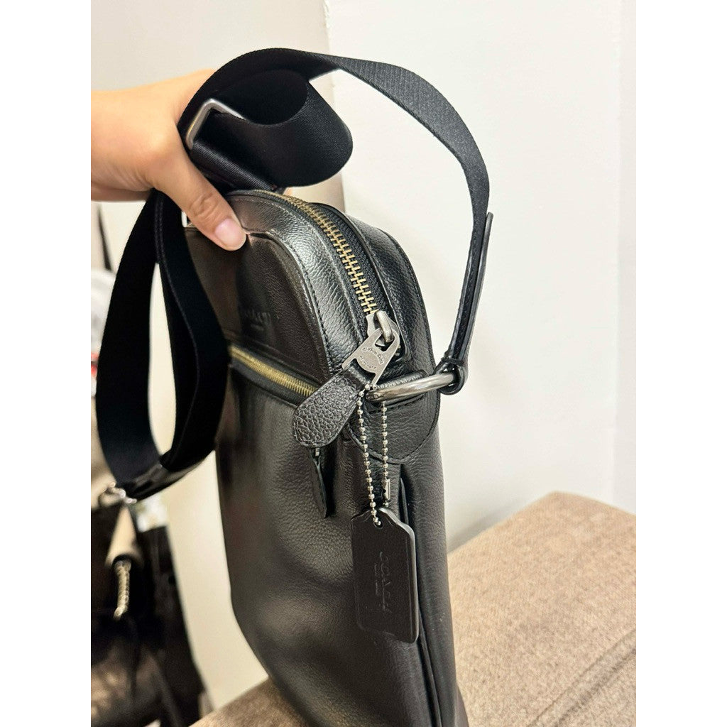 ORIG Preloved CCH Houston Flight Men's Bag Black