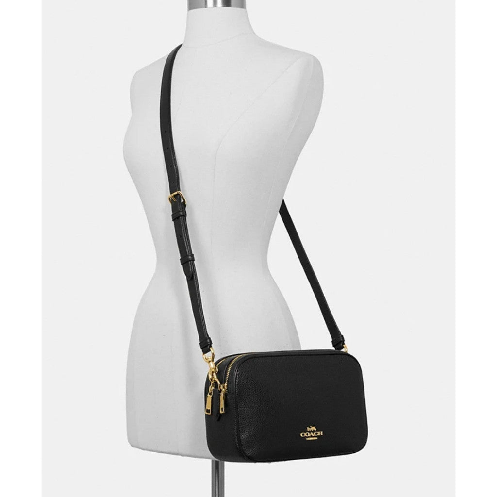 ORIG Preloved CCH RARE Jes Crossbody Double Zip Black Camera Bag