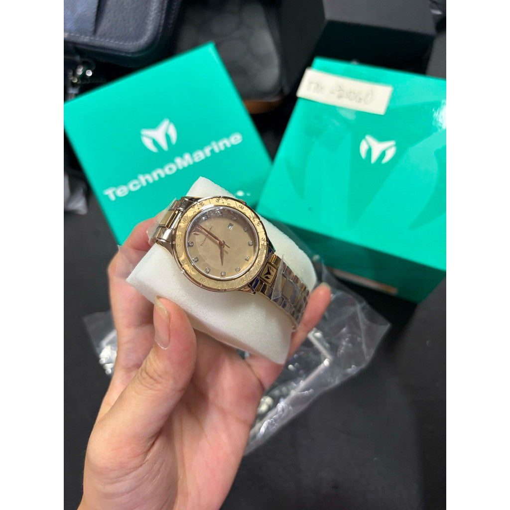 ORIG & IMPORTED Technomarine  - TM-725059 33mm Lady's Beige Watch