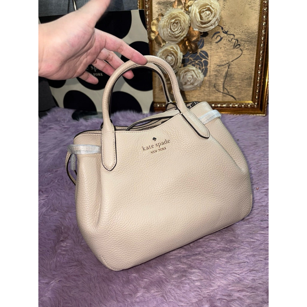 ORIG & IMPORTED KS Dumpling Small Satchel Bag Beige(Light Sand)