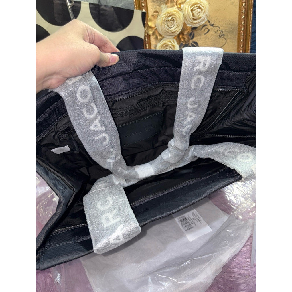 ORIG & IMPORTED MJ Large Nylon Tote Black Baby Laptop Travel Bag
