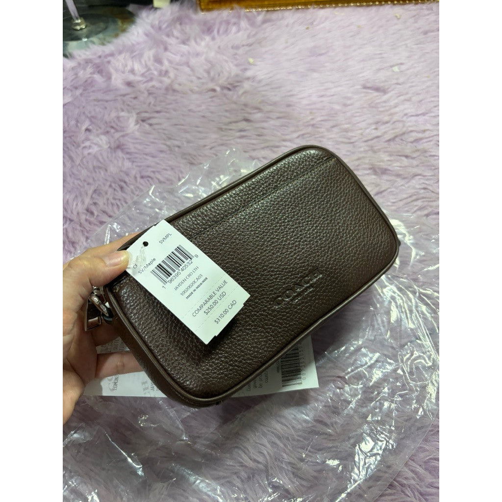 ORIG & IMPORTED CCH Jayden Crossbody Small Phone Men Bag Brown/Maple