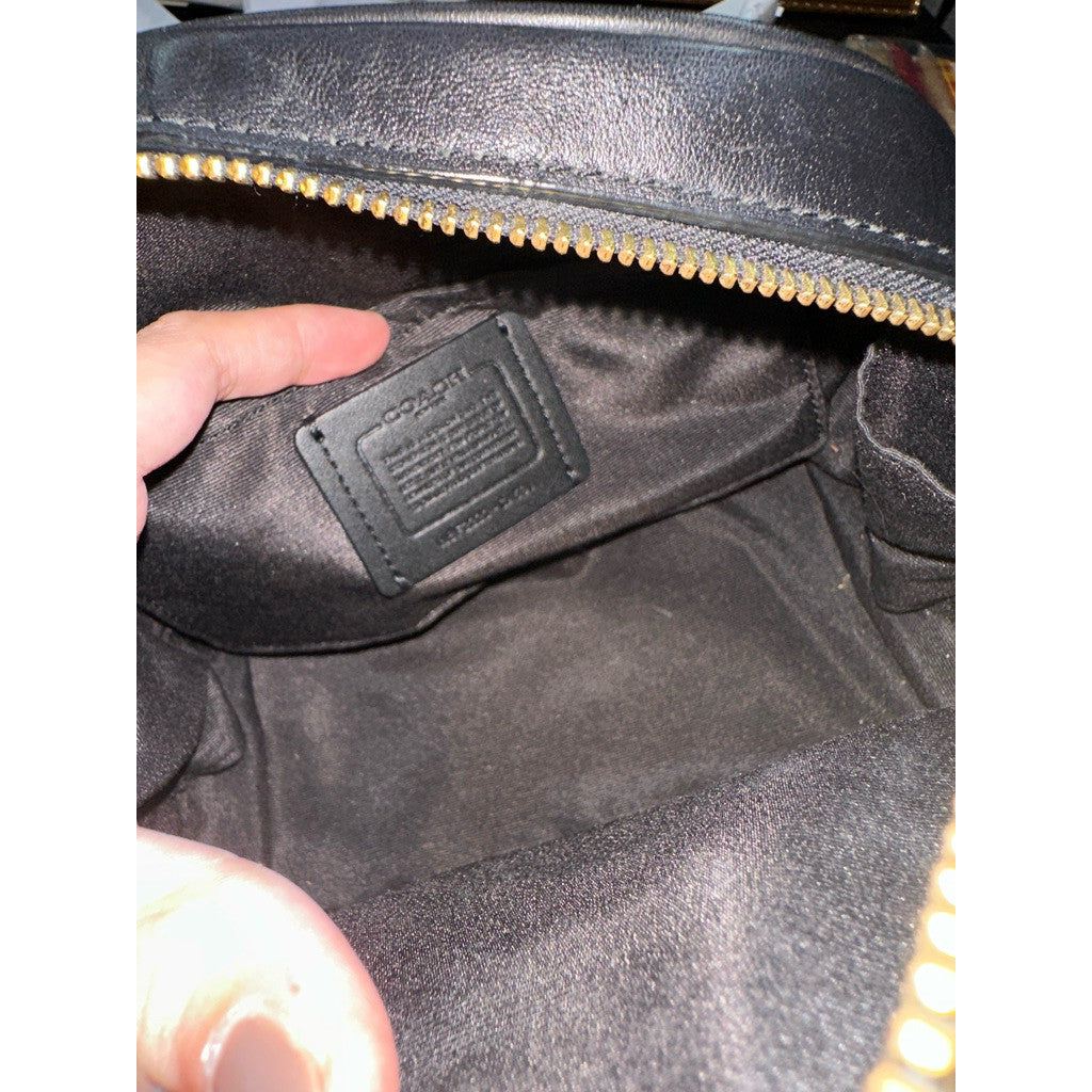 ORIG Preloved CCH Sydney Satchel Small Brown Bag In Signature Canvas