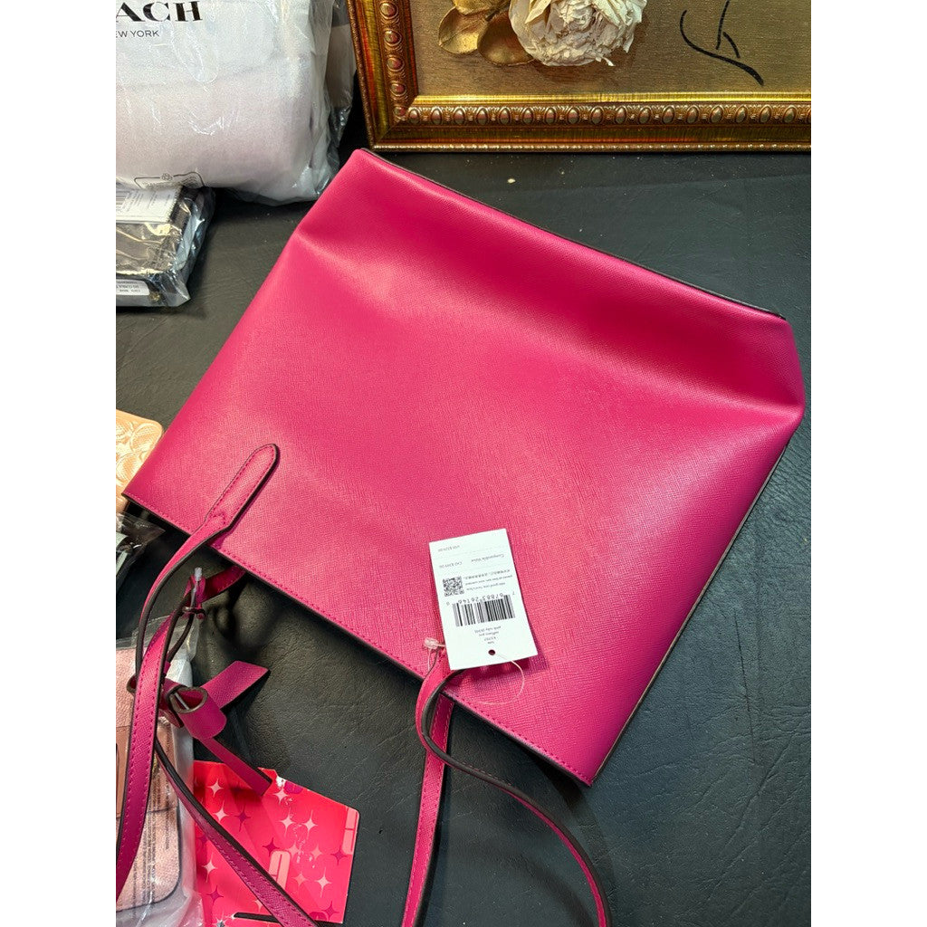 ORIG & IMPORTED KS Brynn Medium Tote Bag Pink Ruby