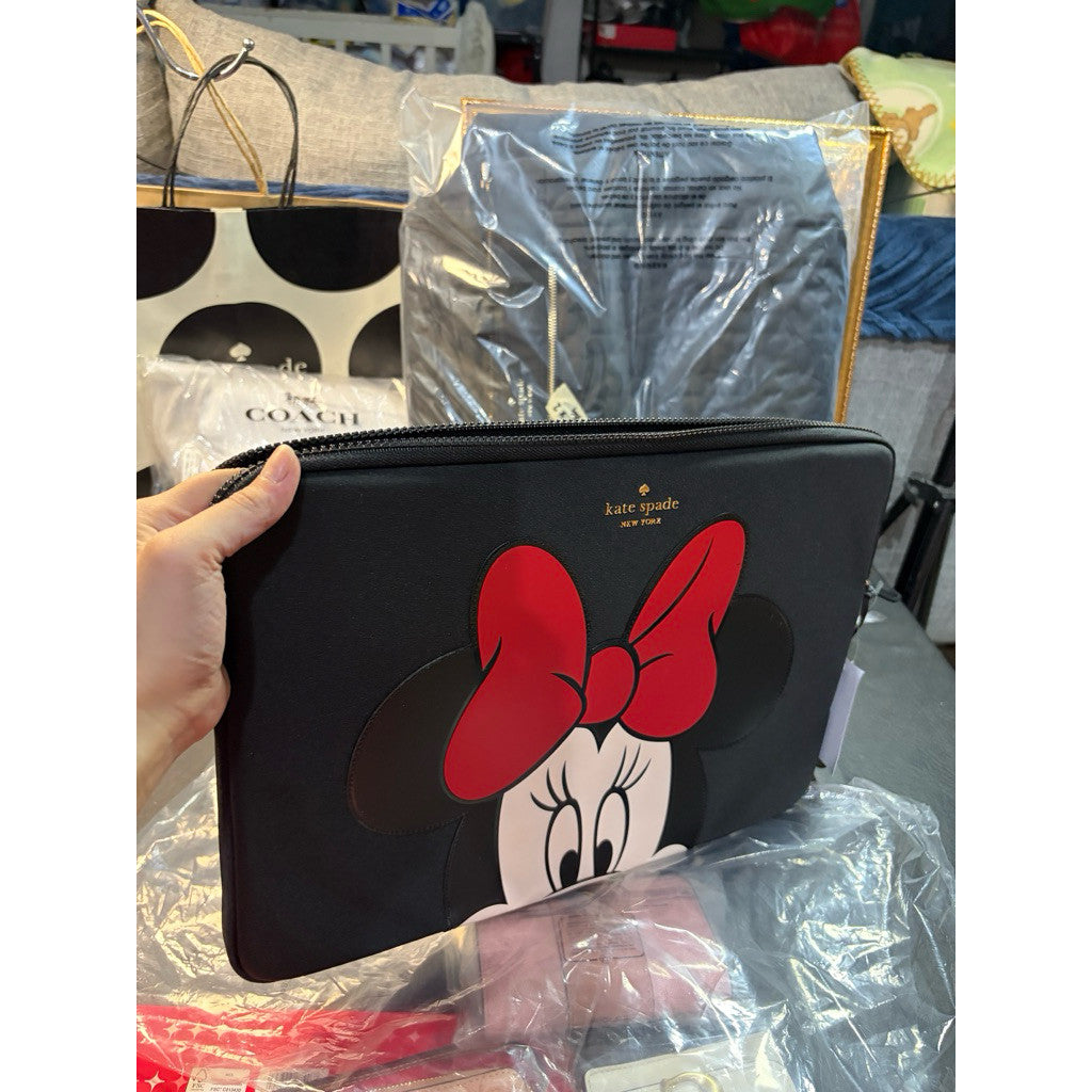ORIG & IMPORTED KS Disney Minnie Universal Laptop Sleeve Black