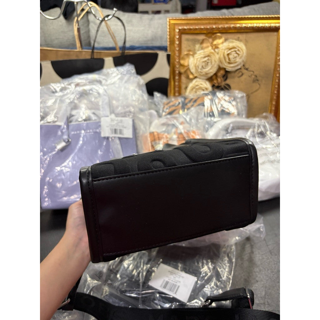 ORIG & IMPORTED MJ Standard Supply Neoprene Mini Tote Nylon Black Bag