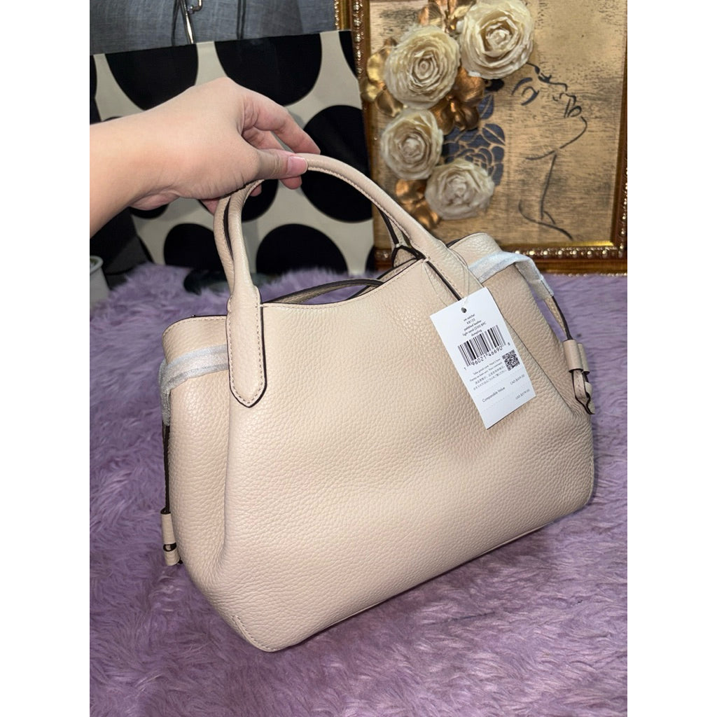 ORIG & IMPORTED KS Dumpling Small Satchel Bag Beige(Light Sand)