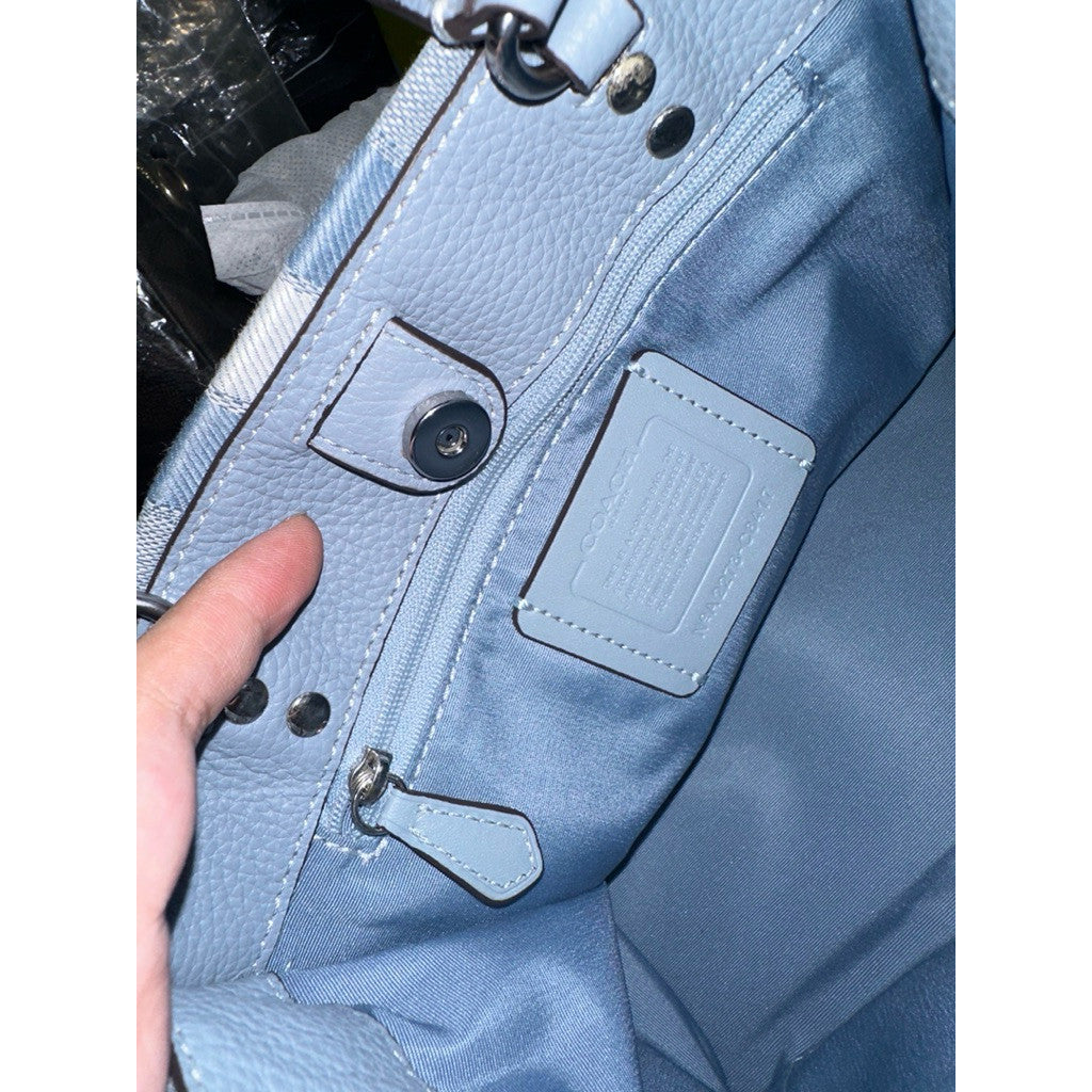 ORIG Preloved CCH Dempsey Tote Bag 22 Light Blue