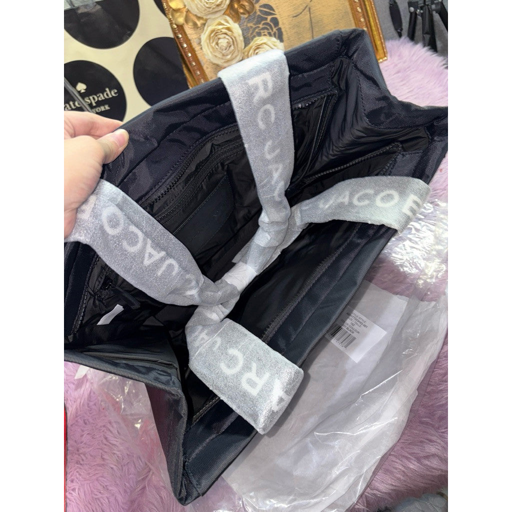ORIG & IMPORTED MJ Large Nylon Tote Black Baby Laptop Travel Bag