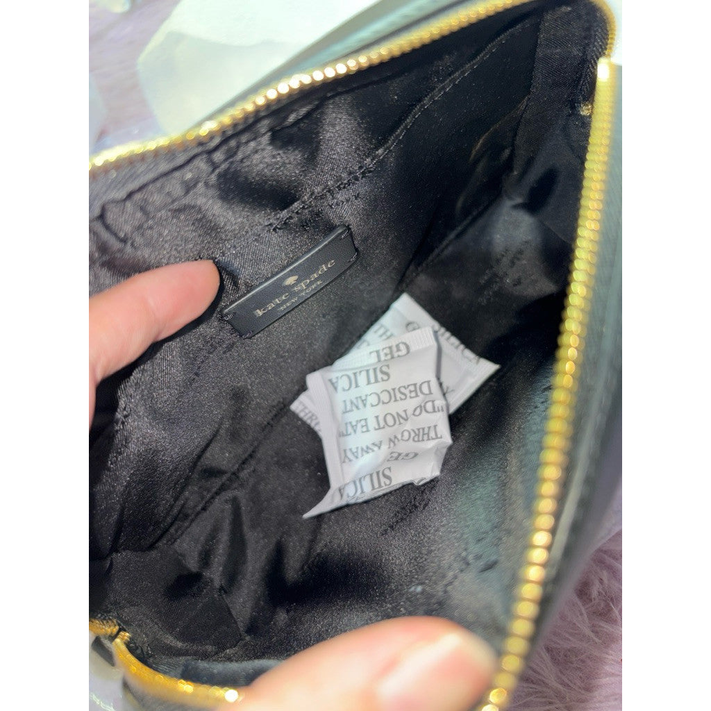 ORIG & IMPORTED KS Carey Quilted Leather Small Camera Bag Black