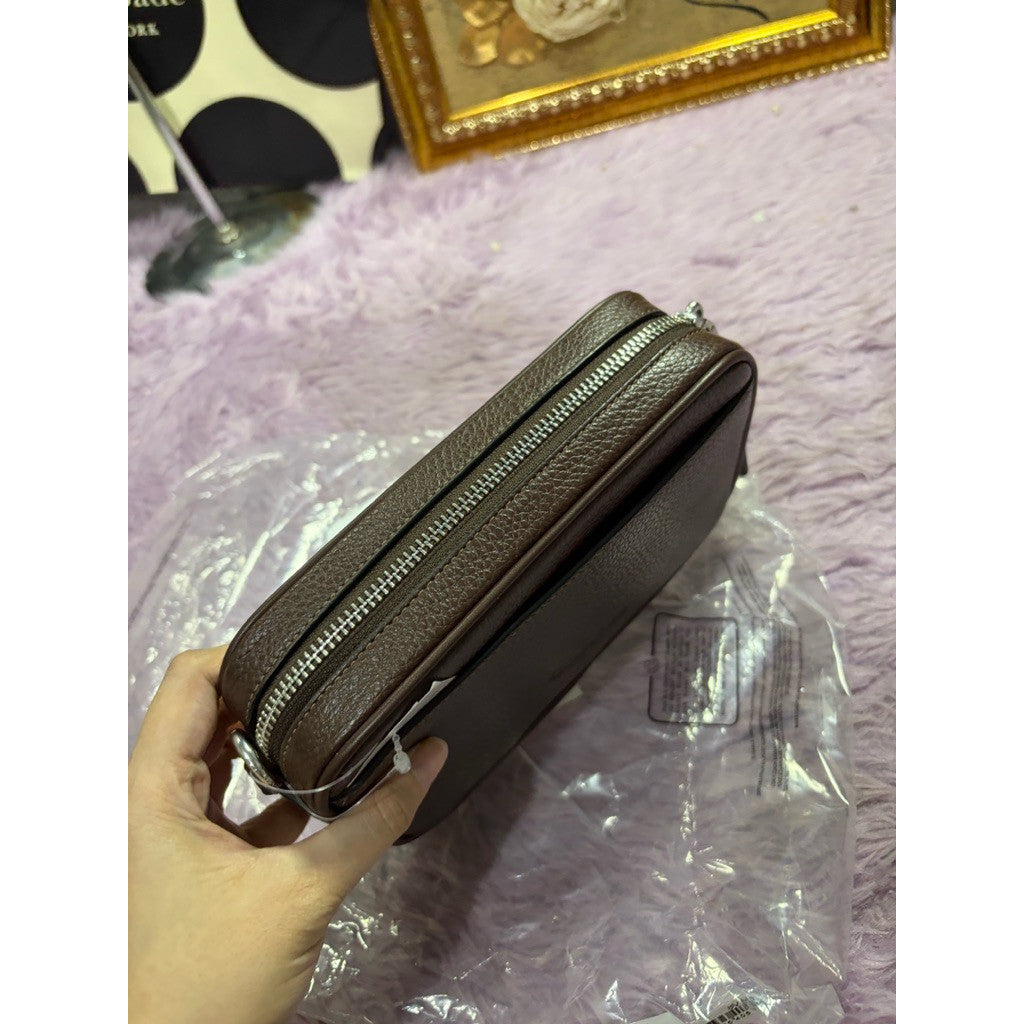 ORIG & IMPORTED CCH Jayden Crossbody Small Phone Men Bag Brown/Maple