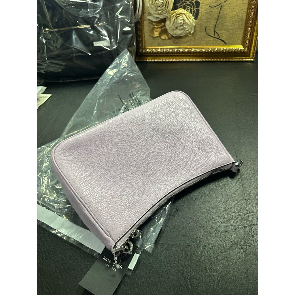 ORIG & IMPORTED KS Emma Medium Shoulder Bag with pouch Lilac / Purple