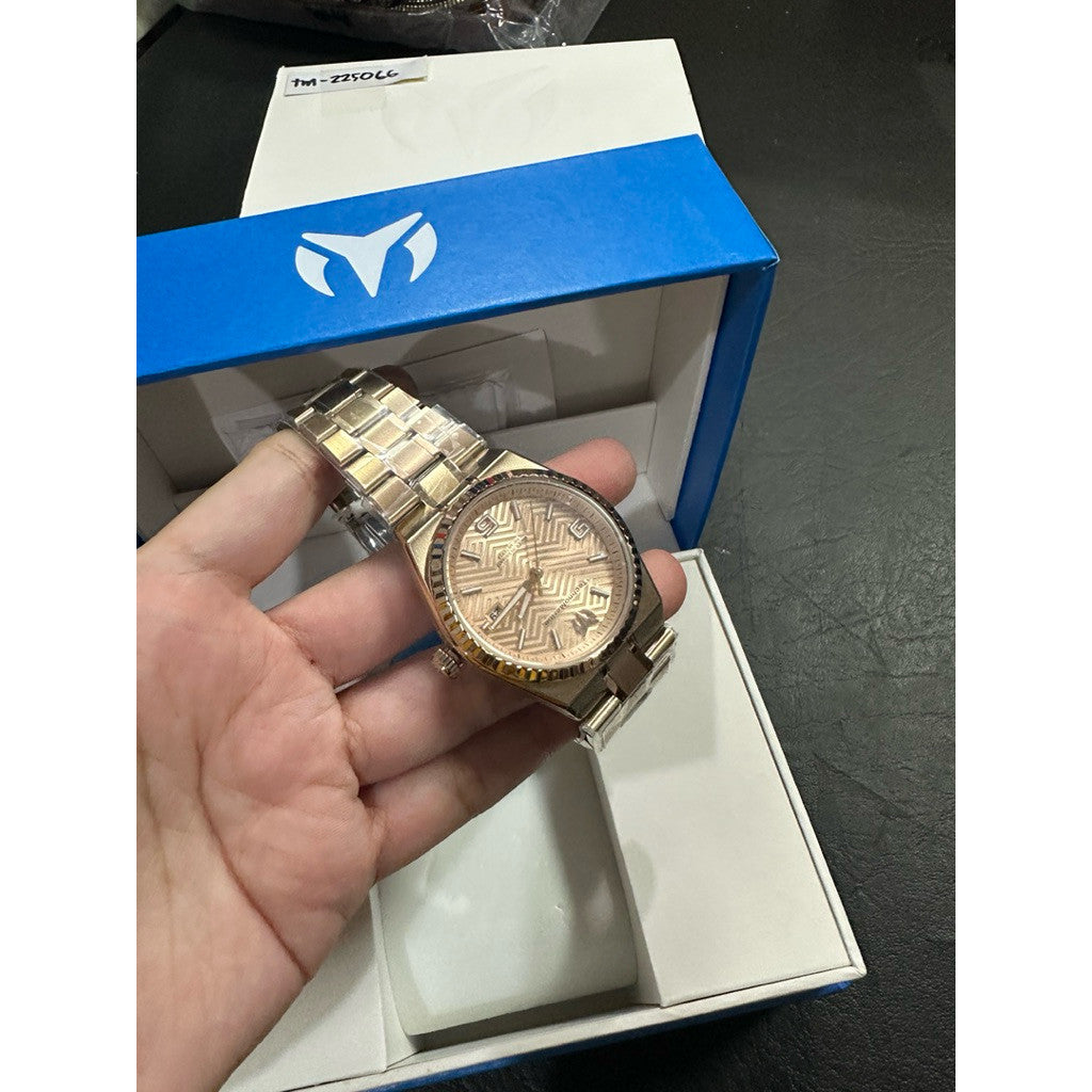 ORIG & IMPORTED Technomarine TERRA NOVA TM-225066 36mm Rose Gold Lady's Watch