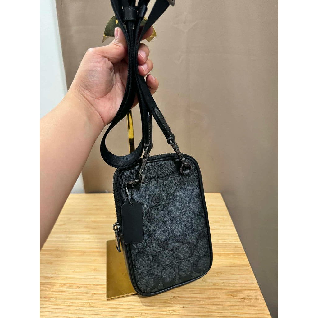 ORIG Preloved CCH Aden Crossbody Men's Phone Black Bag