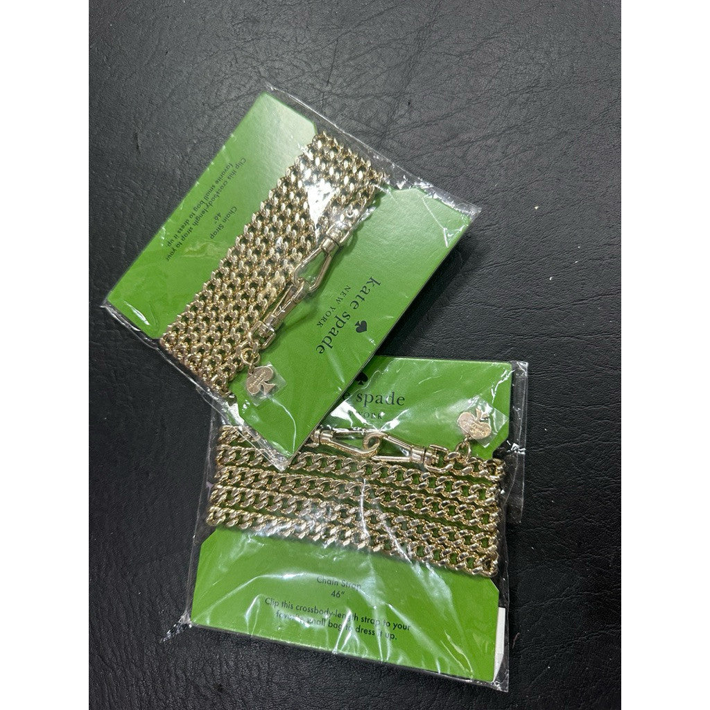 ORIG & IMPORTED KS Chain Bag Strap in Gold