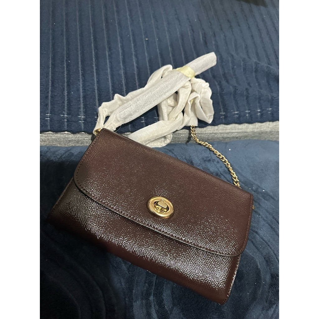 ORIG & IMPORTED WITH FLAW CCH Chain Strap FREE BAG