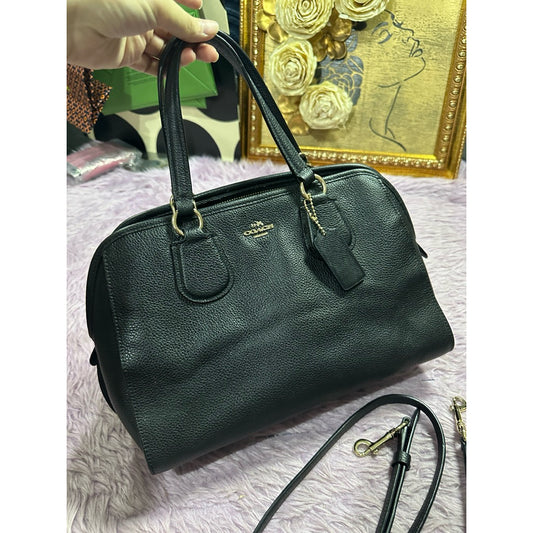ORIG Preloved CCH Nolita Black Leather Satchel Bag