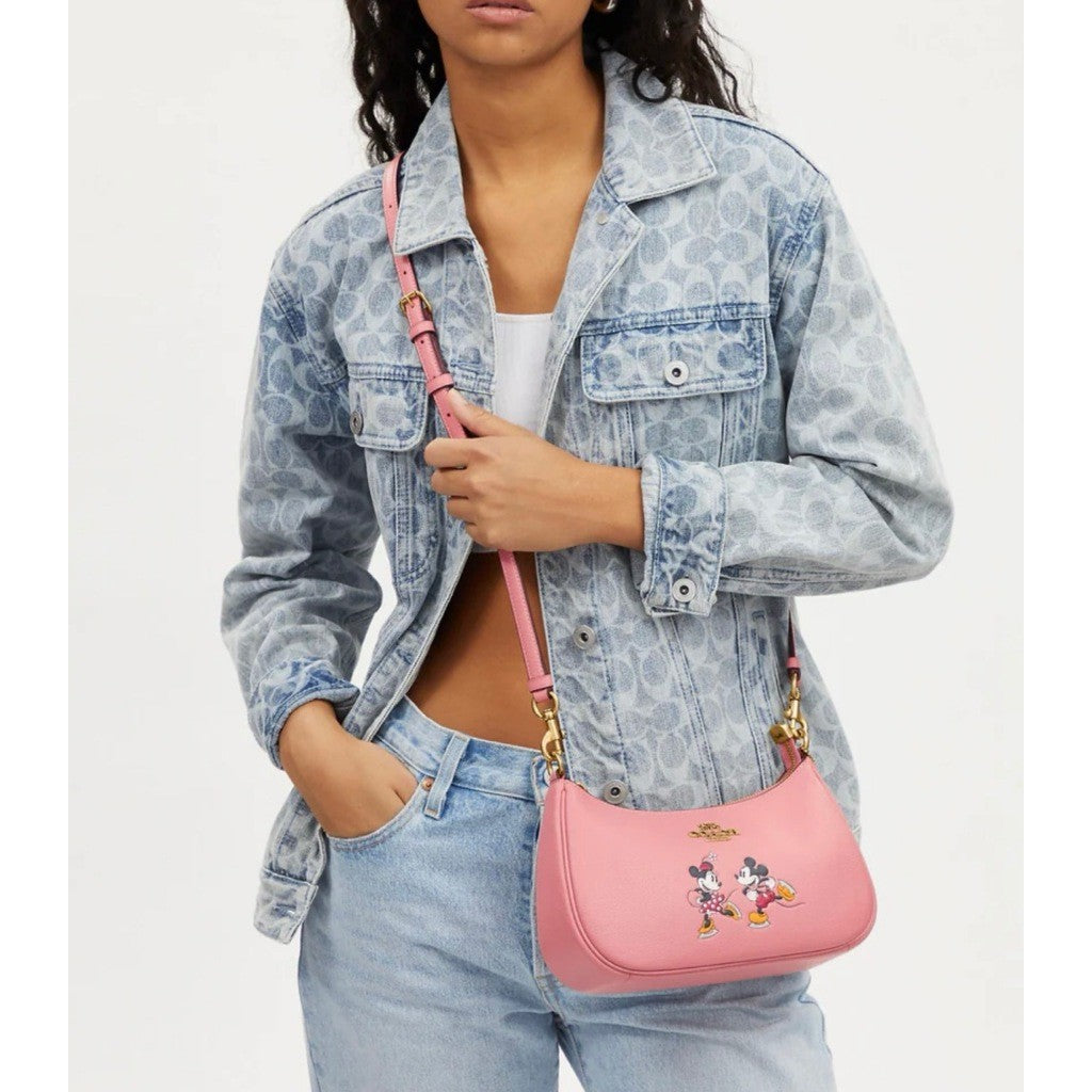 ORIG & IMPORTED RARE CCH Disney Teri Shoulder Pink Mickey Mouse Bag