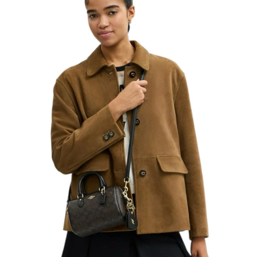 ORIG & IMPORTED CCH Mini Rowan Crossbody Small Brown/Walnut Bag