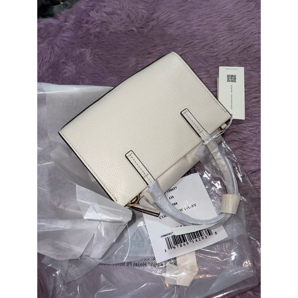 ORIG & IMPORTED TB Burch Women's Blake Mini Tote White Bag