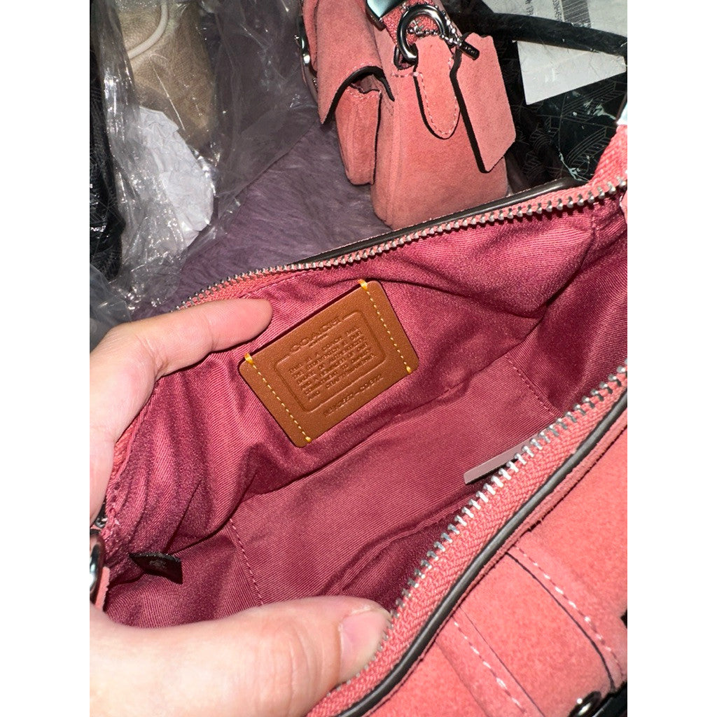 ORIG & IMPORTED CCH Ashton Mini Shoulder Suede Bag Pink