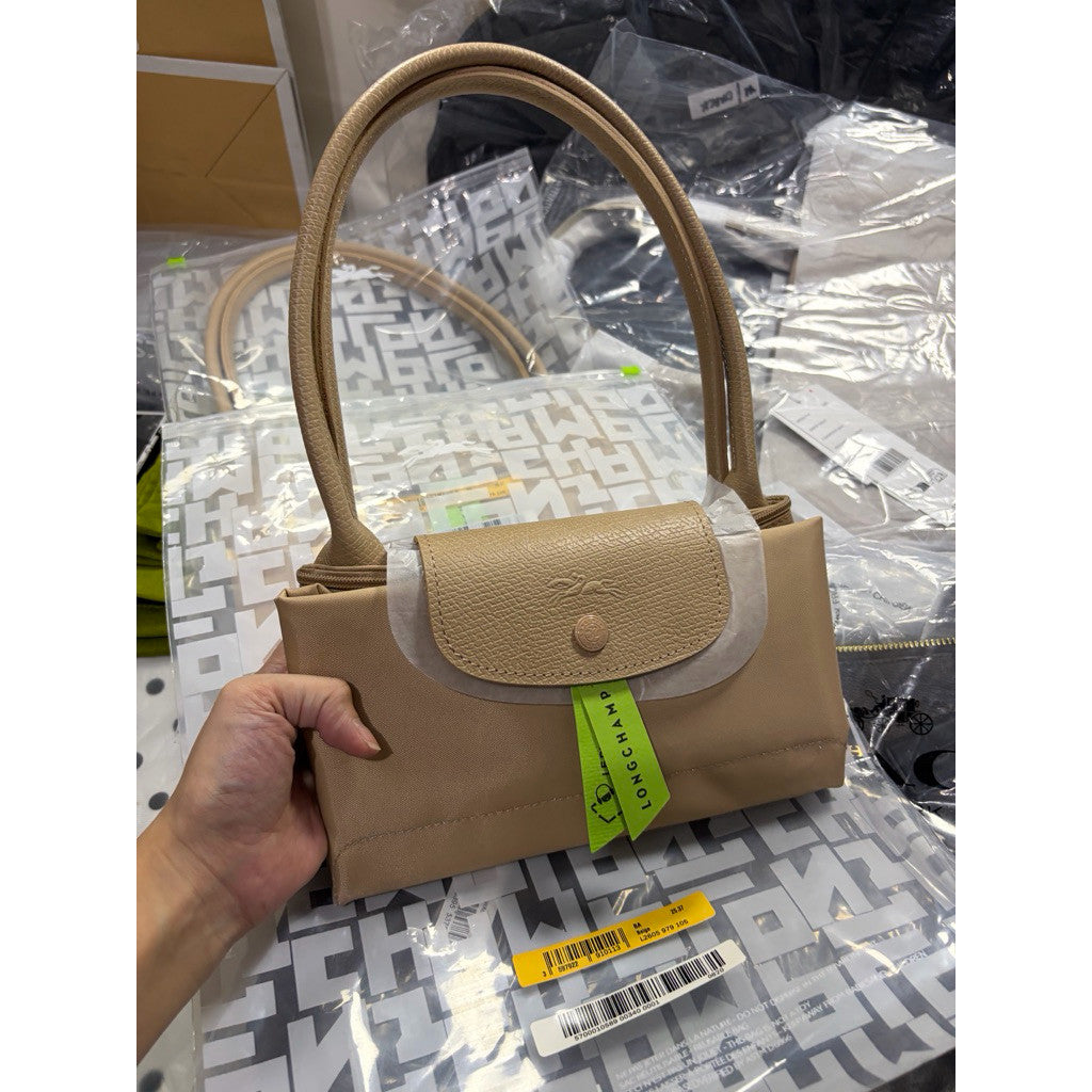 ORIG & IMPORTED Longchamp BEIGE Le Pliage One Tote bag