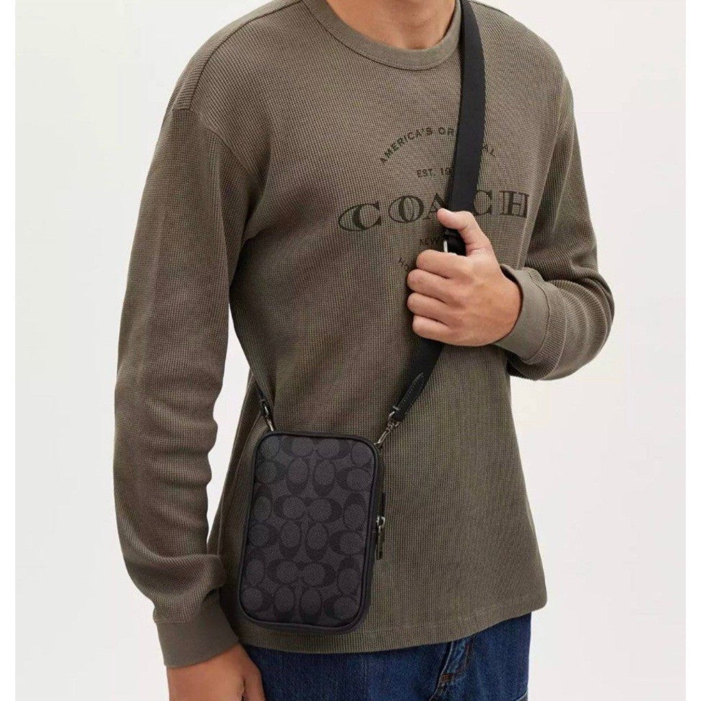 ORIG Preloved CCH Aden Crossbody Men's Phone Black Bag