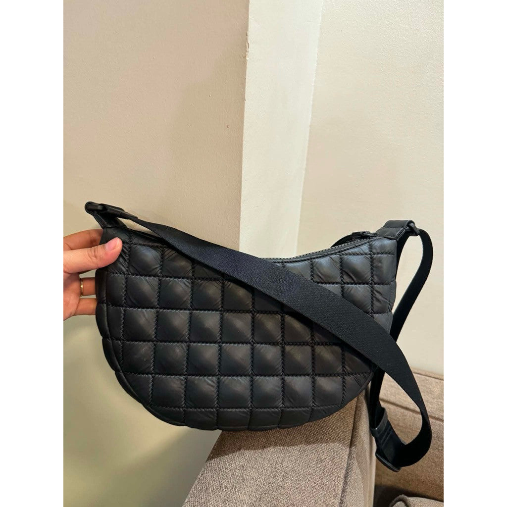 ORIG Preloved KS Camden Quilted Sling Black Bag