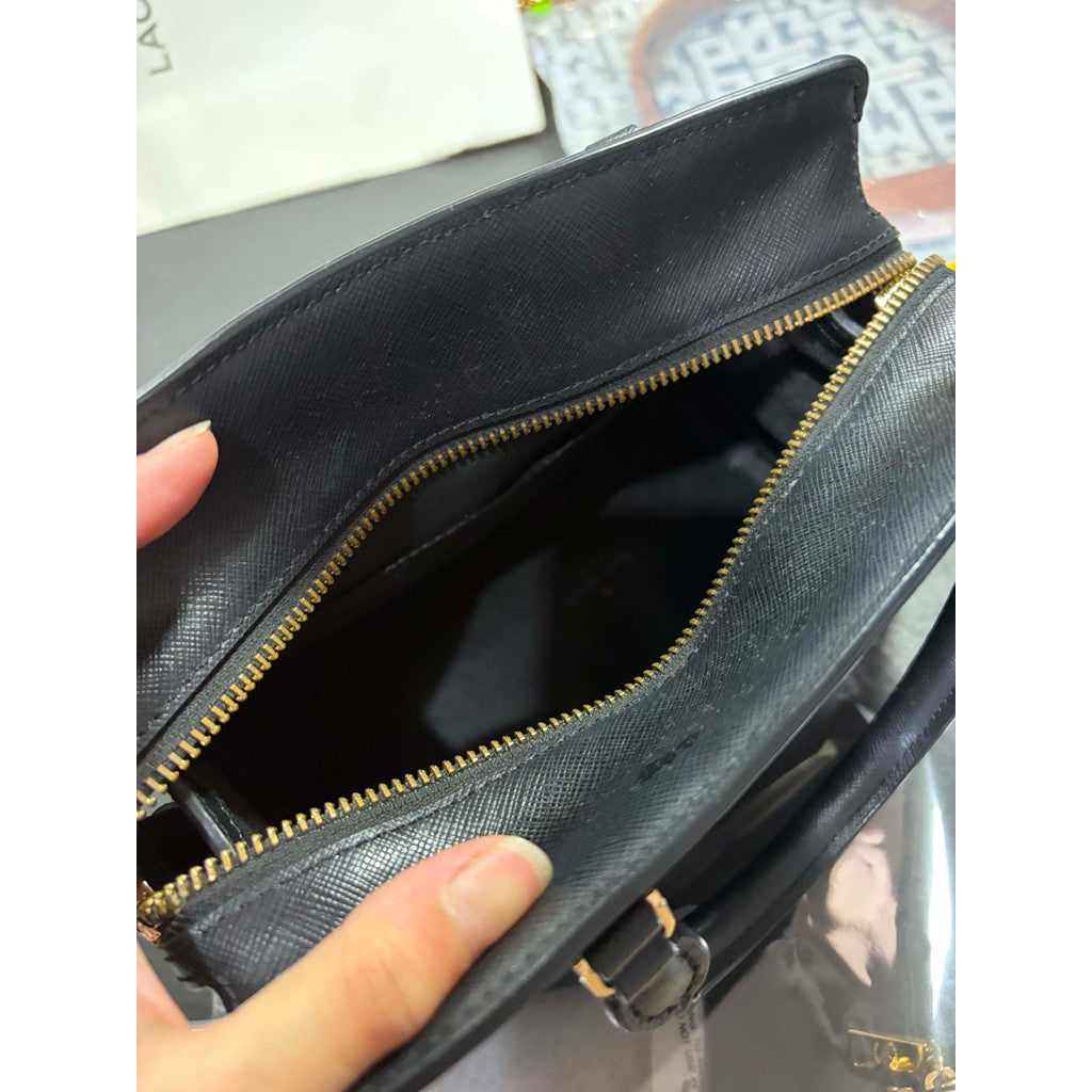 ORIG Preloved KS Madison Small Satchel Black Bag