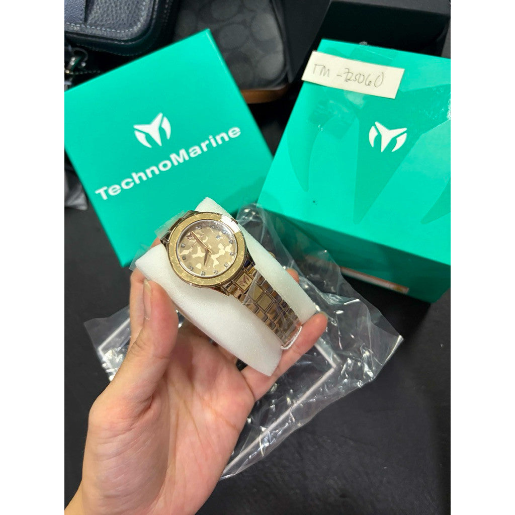 ORIG & IMPORTED Technomarine  - TM-725059 33mm Lady's Beige Watch