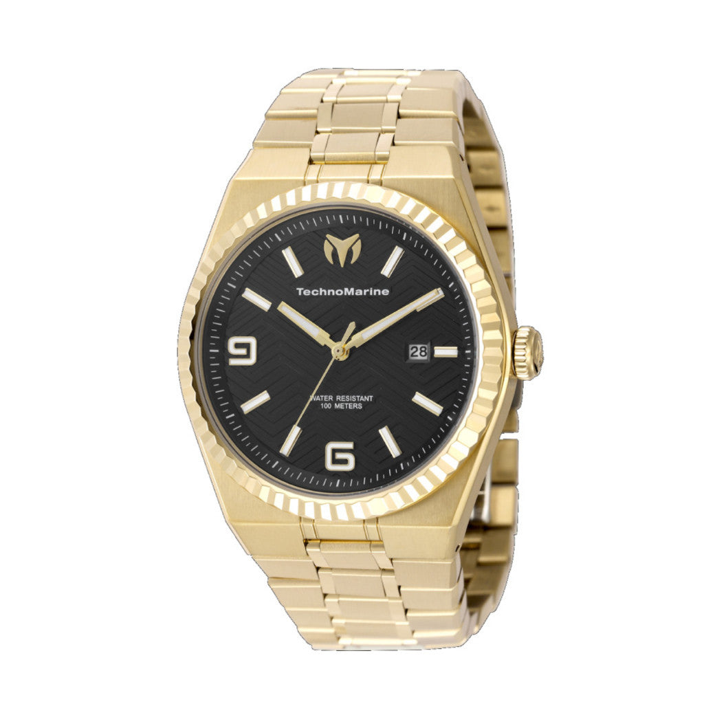 ORIG & IMPORTED Technomarine 42mm TERRA NOVA TM-225057 - Men's Gold Watch