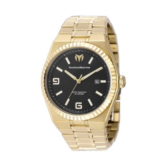 ORIG & IMPORTED Technomarine 42mm TERRA NOVA TM-225057 - Men's Gold Watch